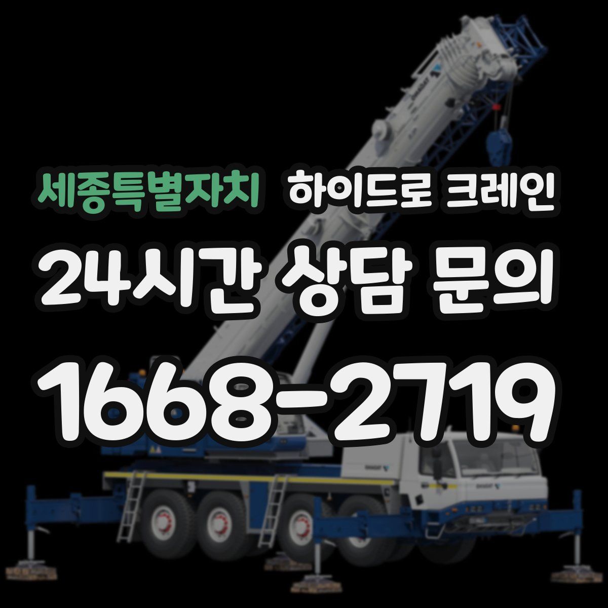 세종특별자치 하이드로 크레인