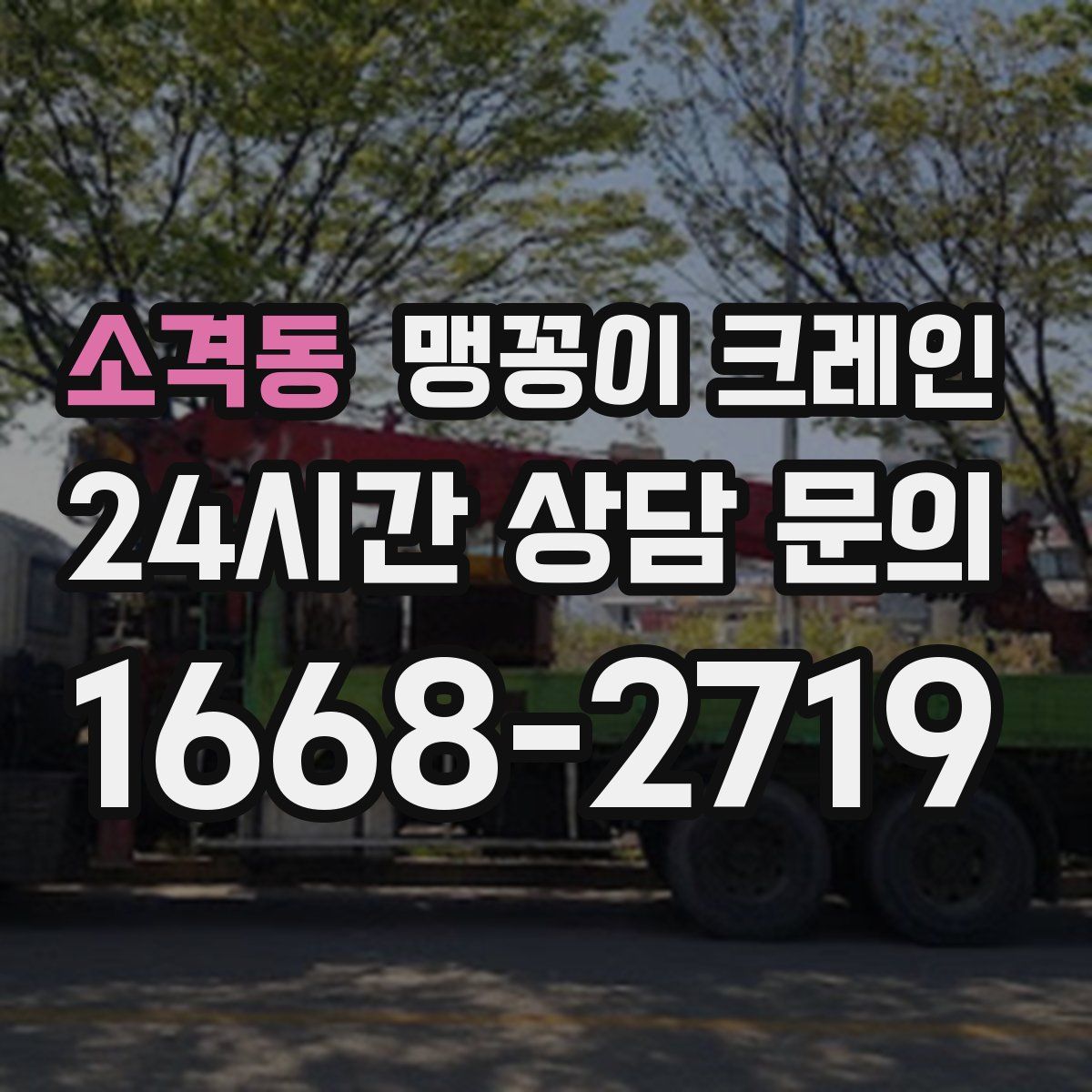 소격동 맹꽁이 크레인