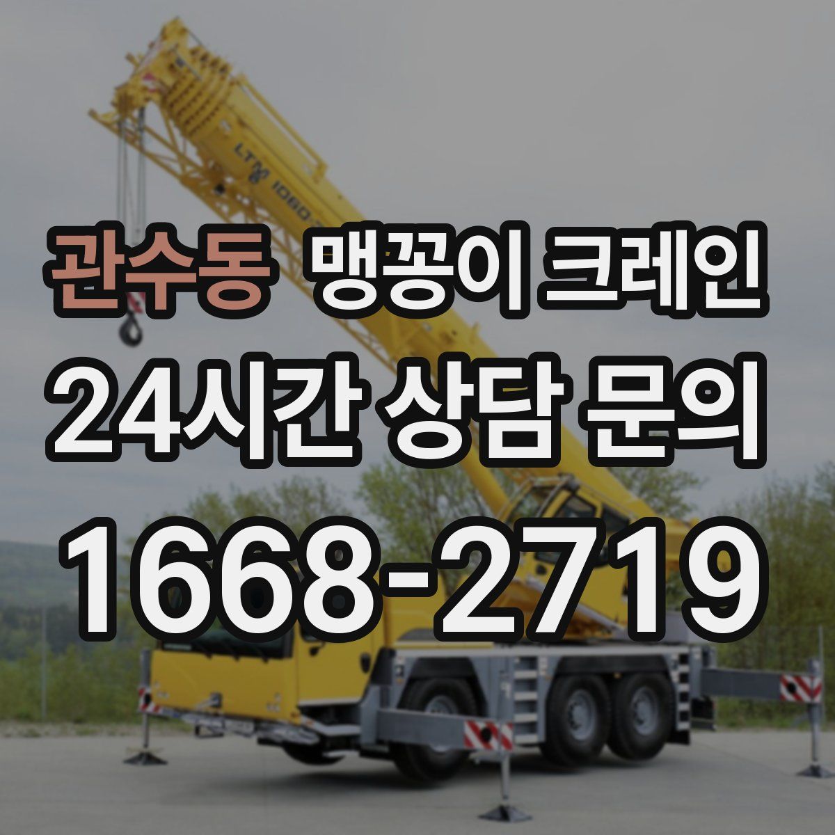 관수동 맹꽁이 크레인