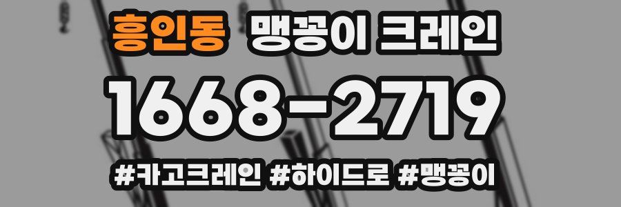 흥인동 맹꽁이 크레인