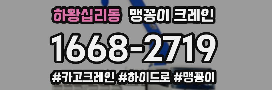 하왕십리동 맹꽁이 크레인