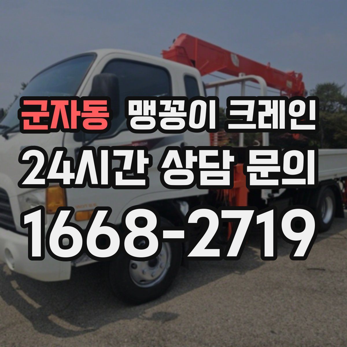 군자동 맹꽁이 크레인