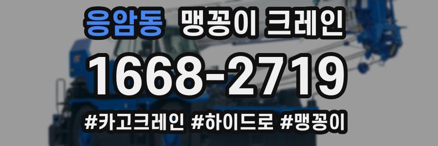 응암동 맹꽁이 크레인