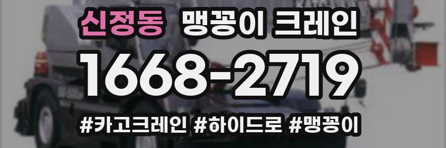 신정동 맹꽁이 크레인