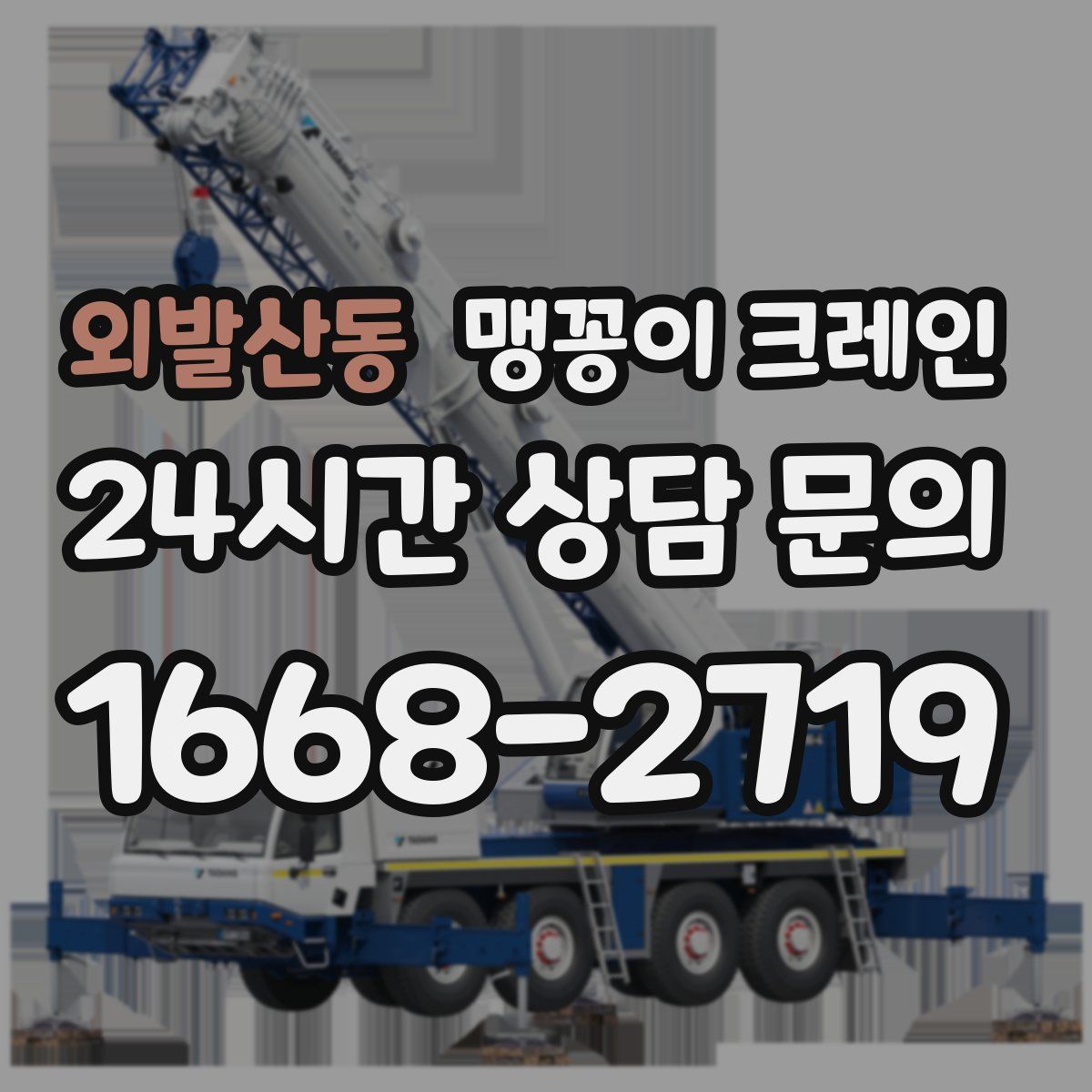 외발산동 맹꽁이 크레인