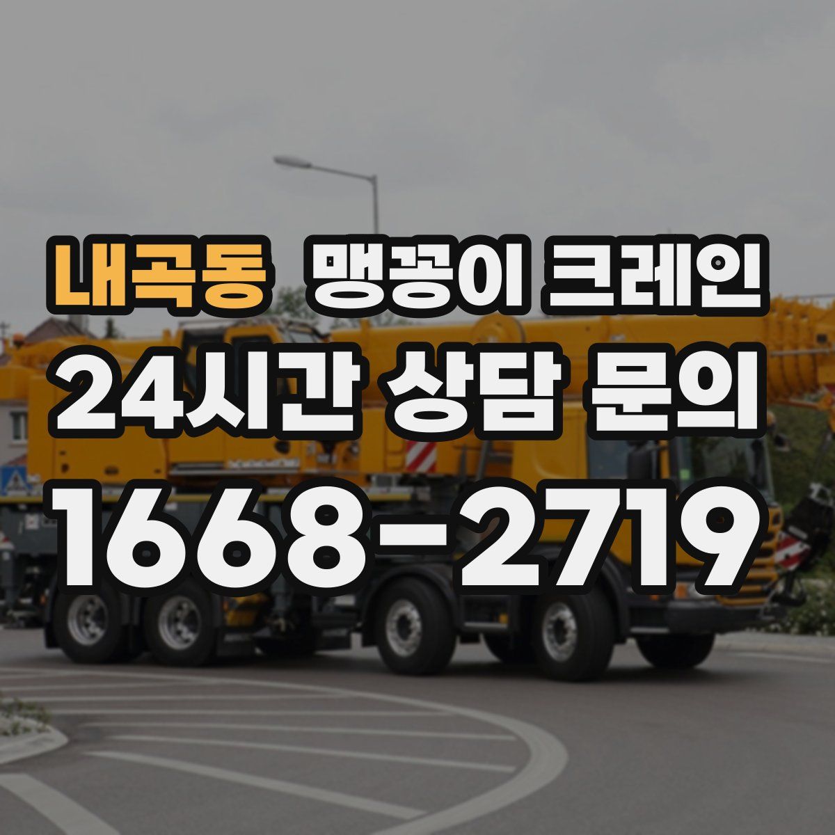 내곡동 맹꽁이 크레인