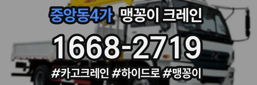 중앙동4가 맹꽁이 크레인