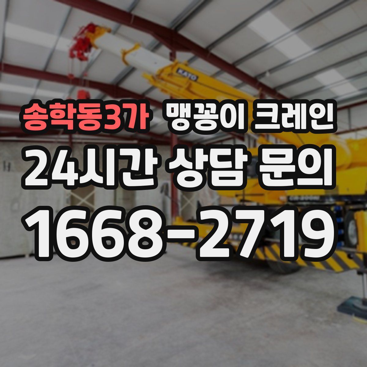 송학동3가 맹꽁이 크레인