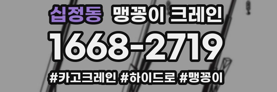 십정동 맹꽁이 크레인