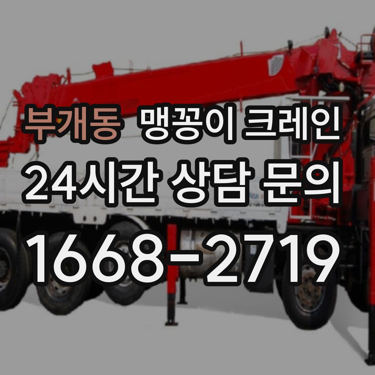 부개동 맹꽁이 크레인