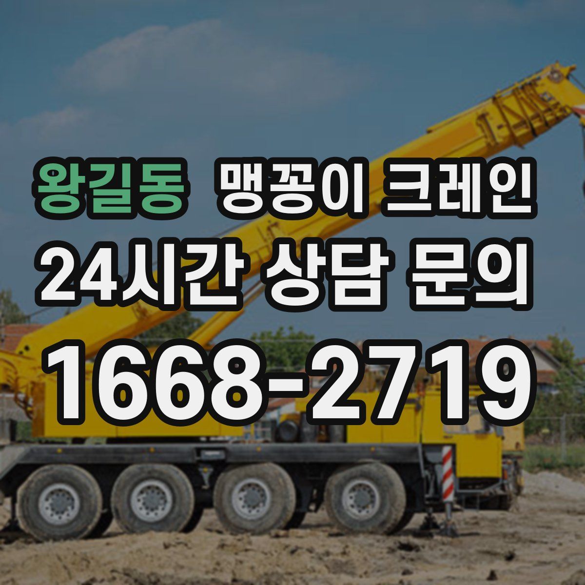 왕길동 맹꽁이 크레인