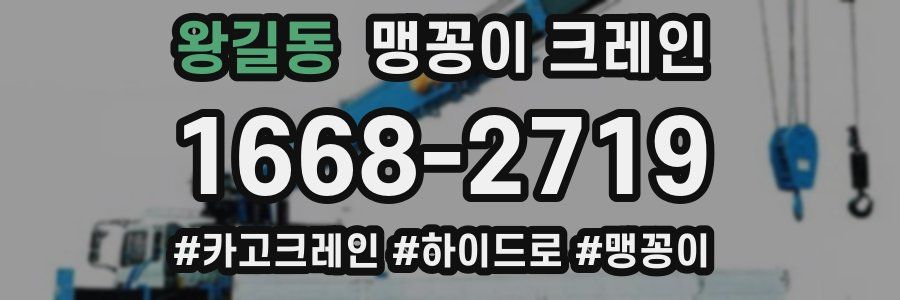 왕길동 맹꽁이 크레인