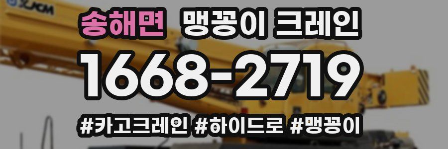 송해면 맹꽁이 크레인