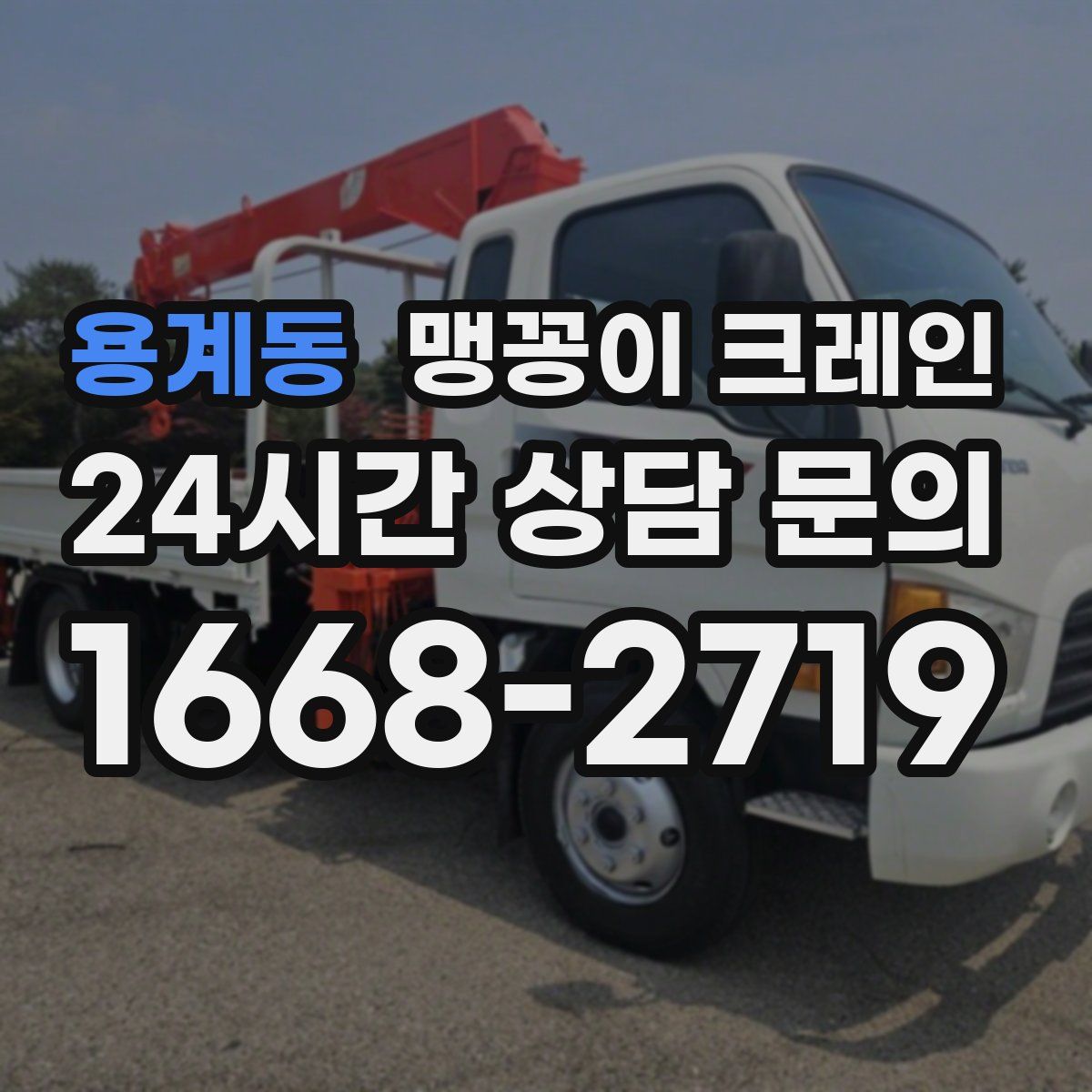 용계동 맹꽁이 크레인