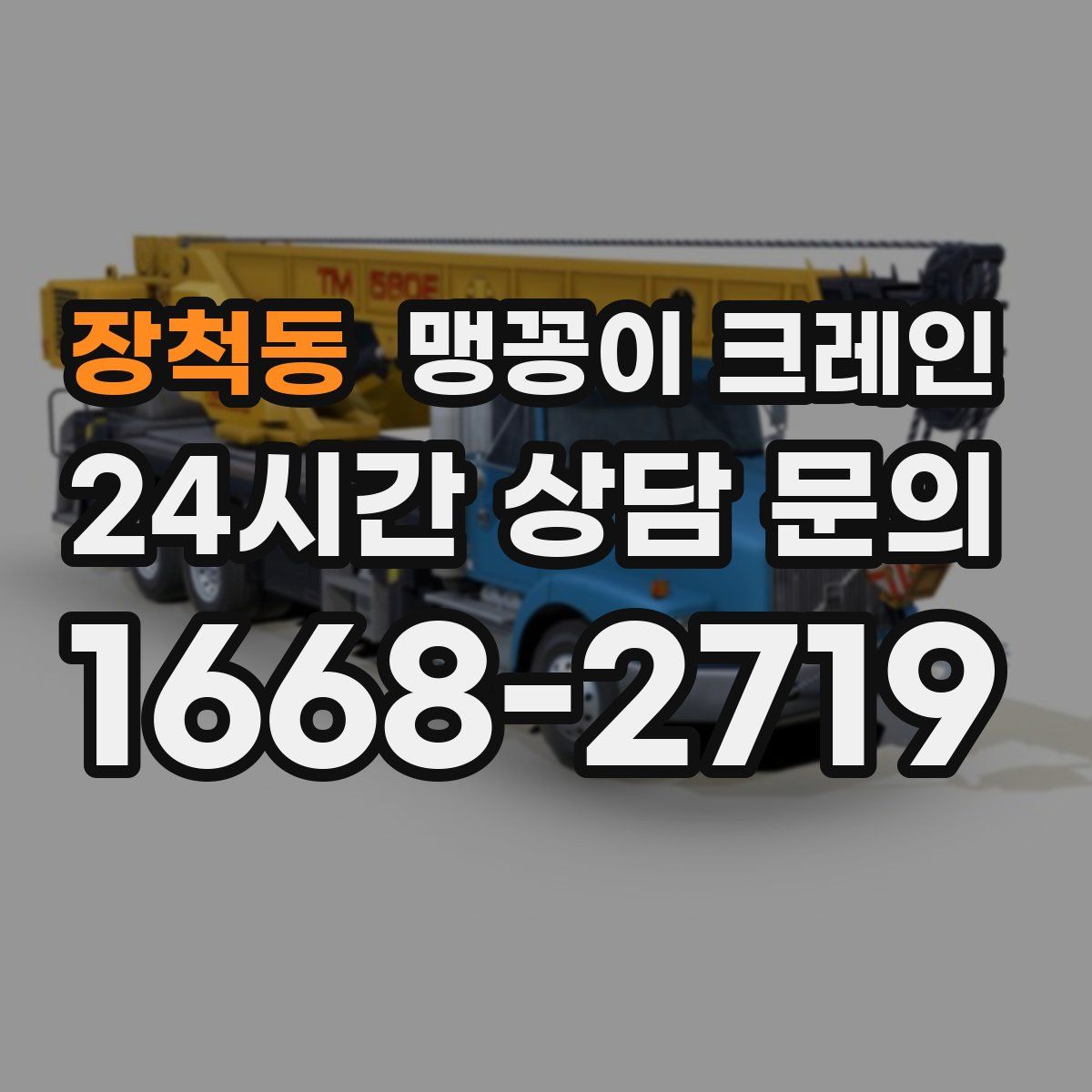 장척동 맹꽁이 크레인