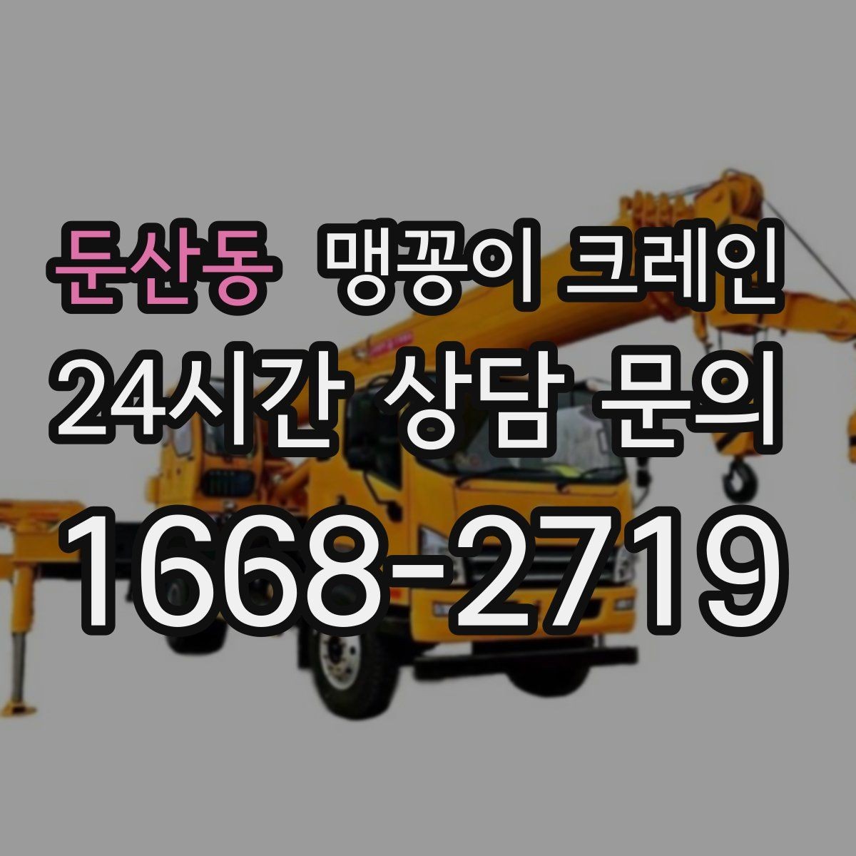 둔산동 맹꽁이 크레인 직진 이동만 가능한 현장 대응 요령
