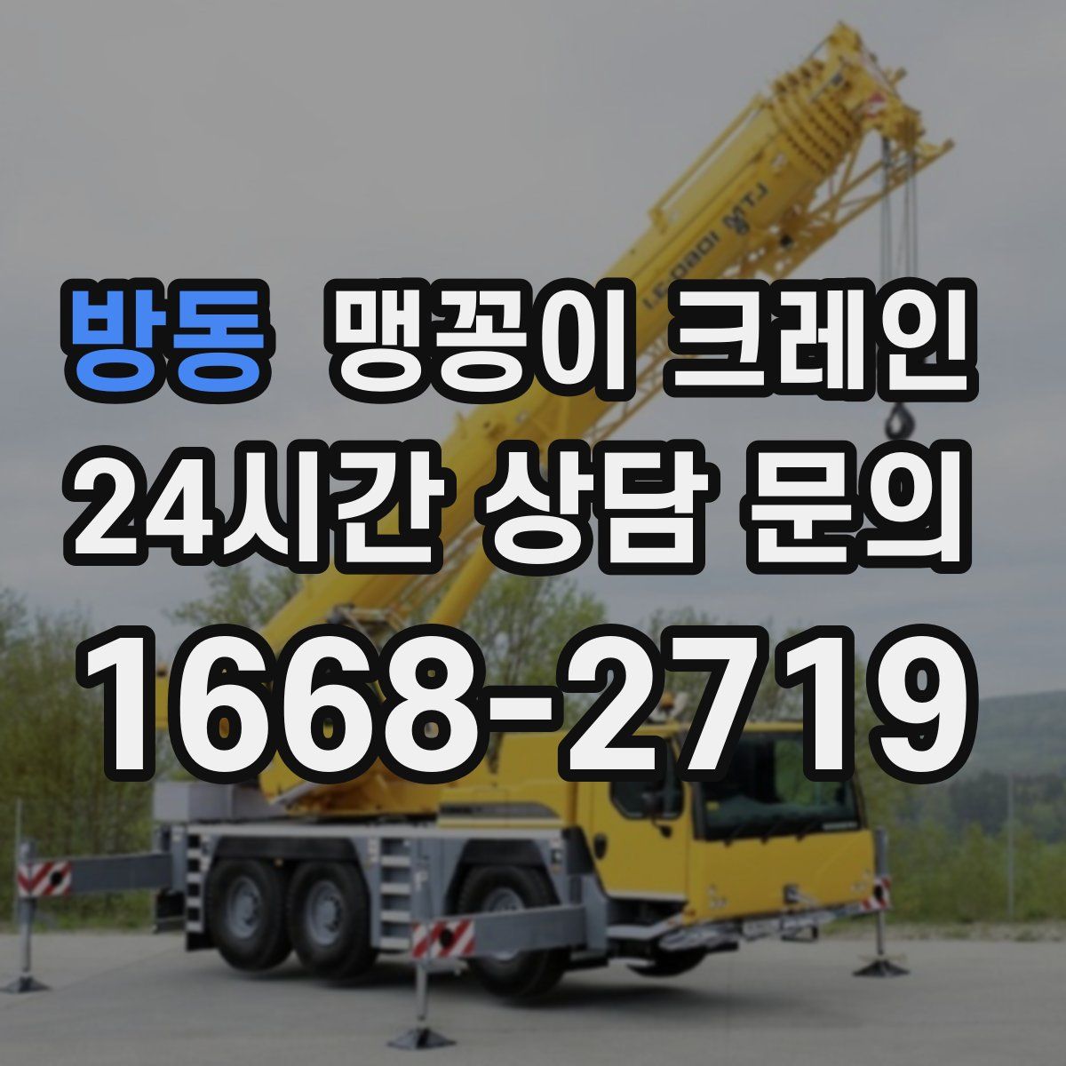 방동 맹꽁이 크레인
