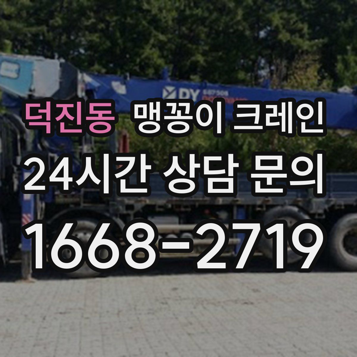 덕진동 맹꽁이 크레인