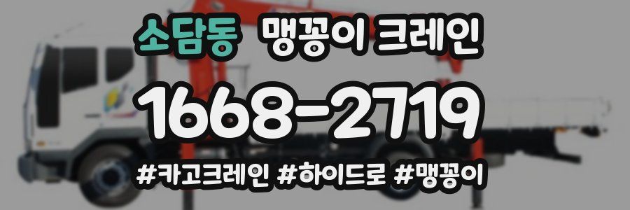 소담동 맹꽁이 크레인