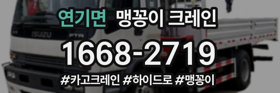 연기면 맹꽁이 크레인