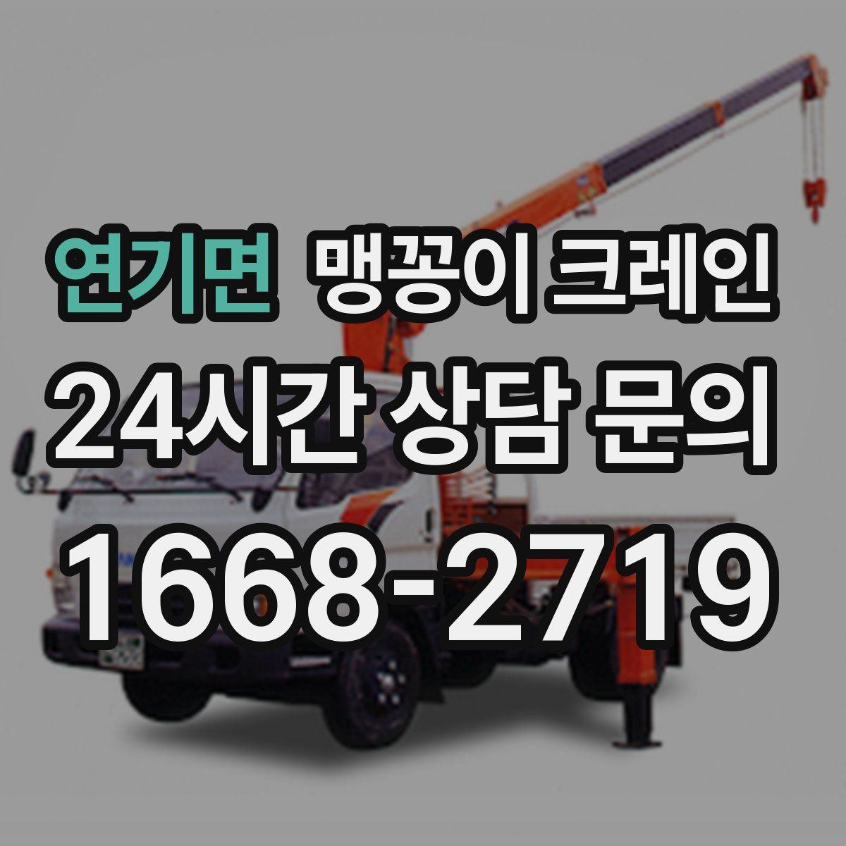 연기면 맹꽁이 크레인