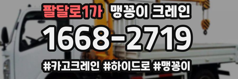 팔달로1가 맹꽁이 크레인