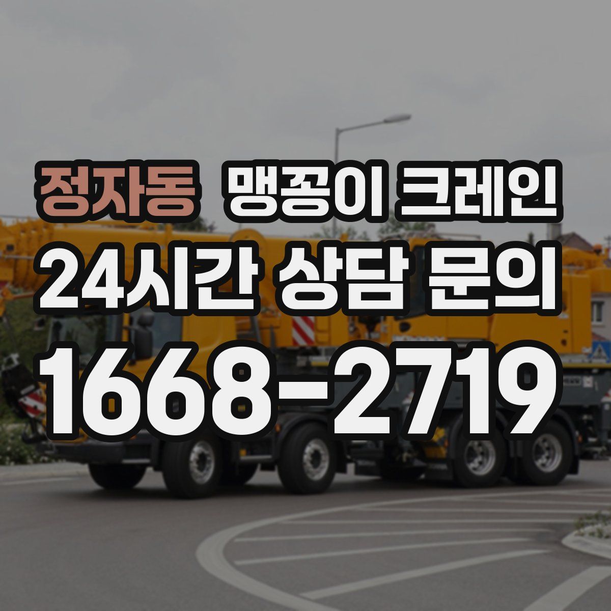 정자동 맹꽁이 크레인