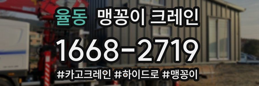 율동 맹꽁이 크레인