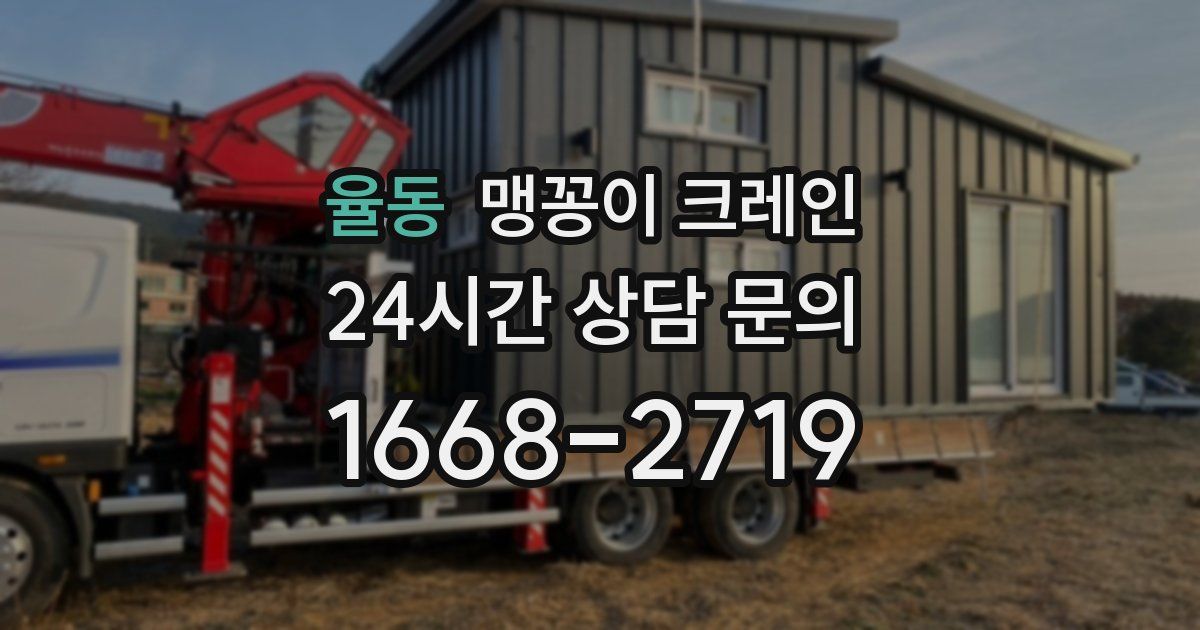 율동 맹꽁이 크레인