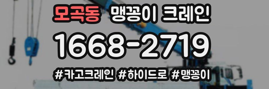 모곡동 맹꽁이 크레인