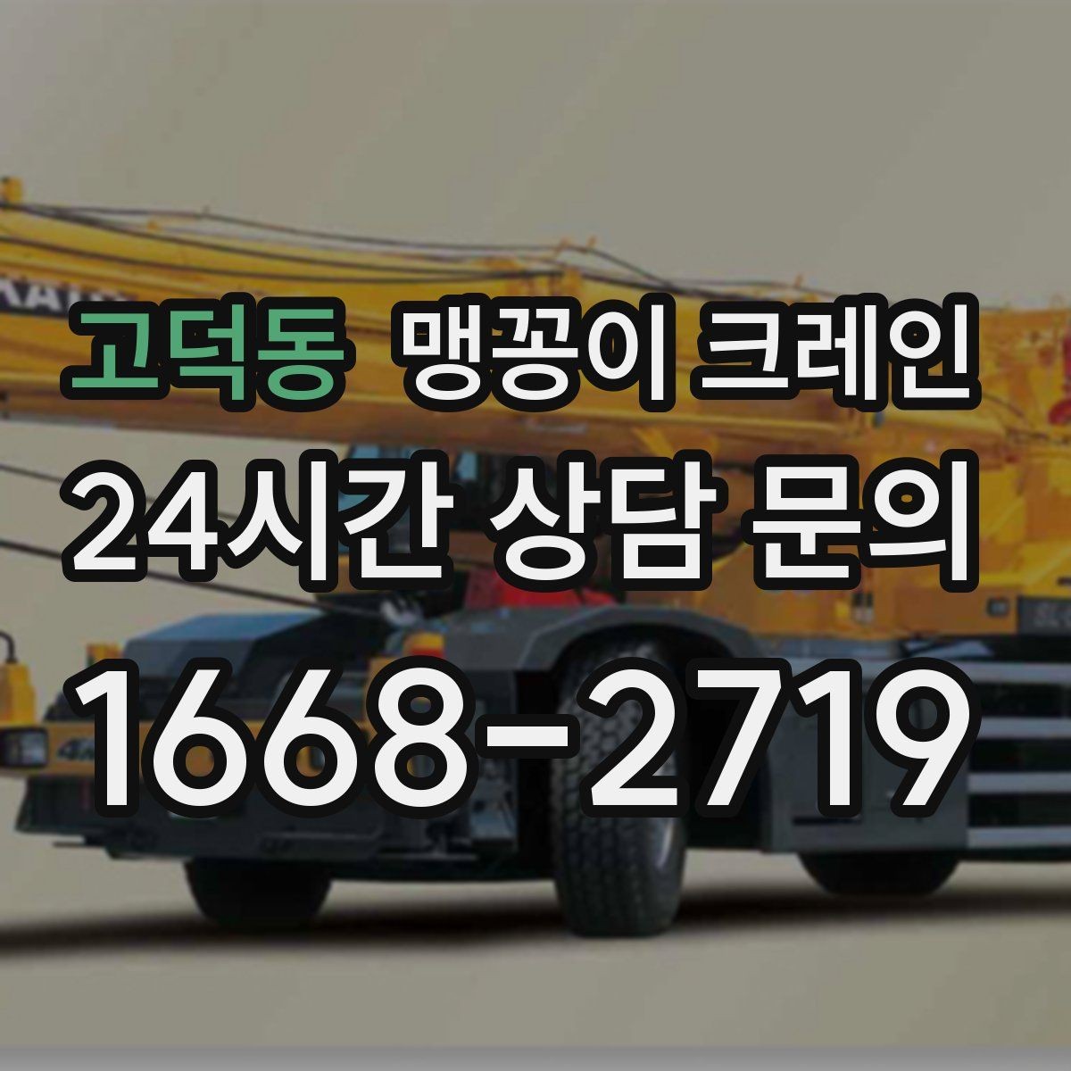 고덕동 맹꽁이 크레인 카고 크레인과 어떤 점이 다른가요
