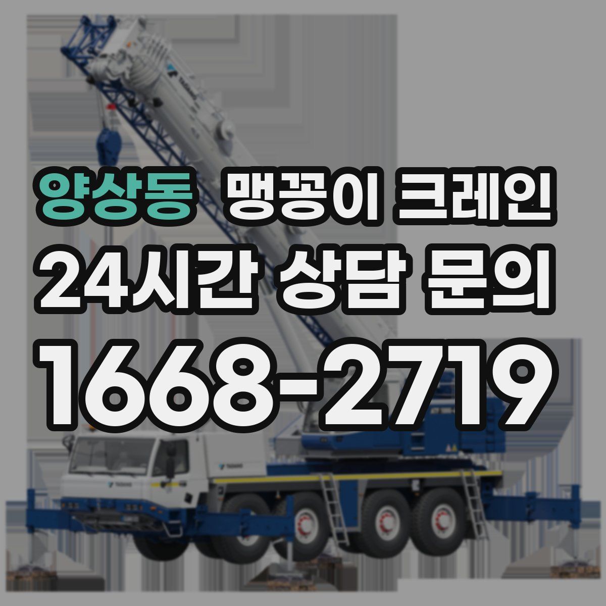 양상동 맹꽁이 크레인