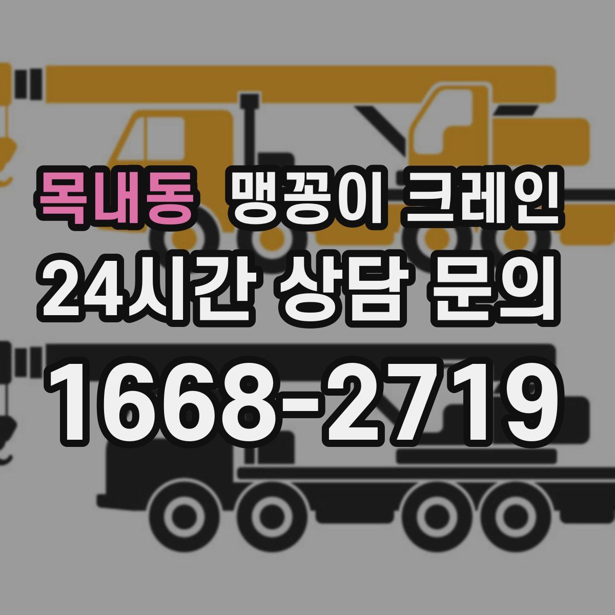 목내동 맹꽁이 크레인