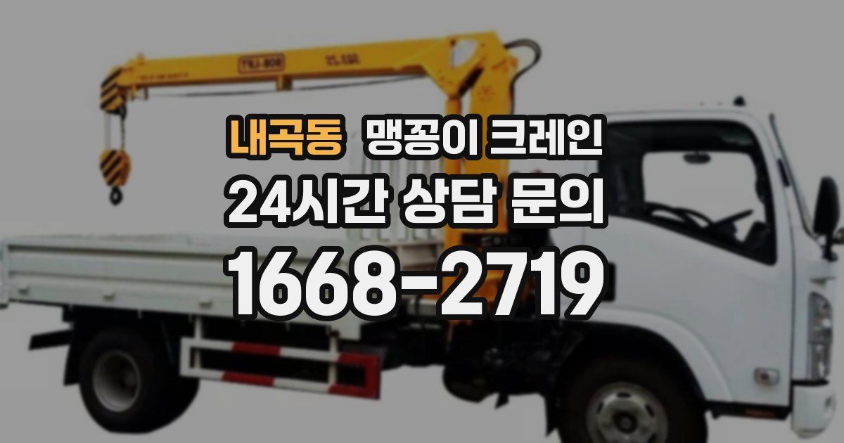 내곡동 맹꽁이 크레인