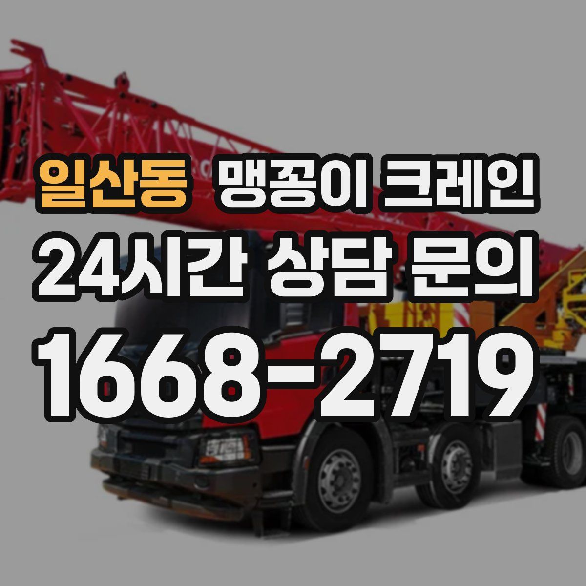 일산동 맹꽁이 크레인