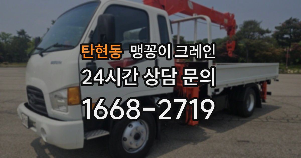 탄현동 맹꽁이 크레인