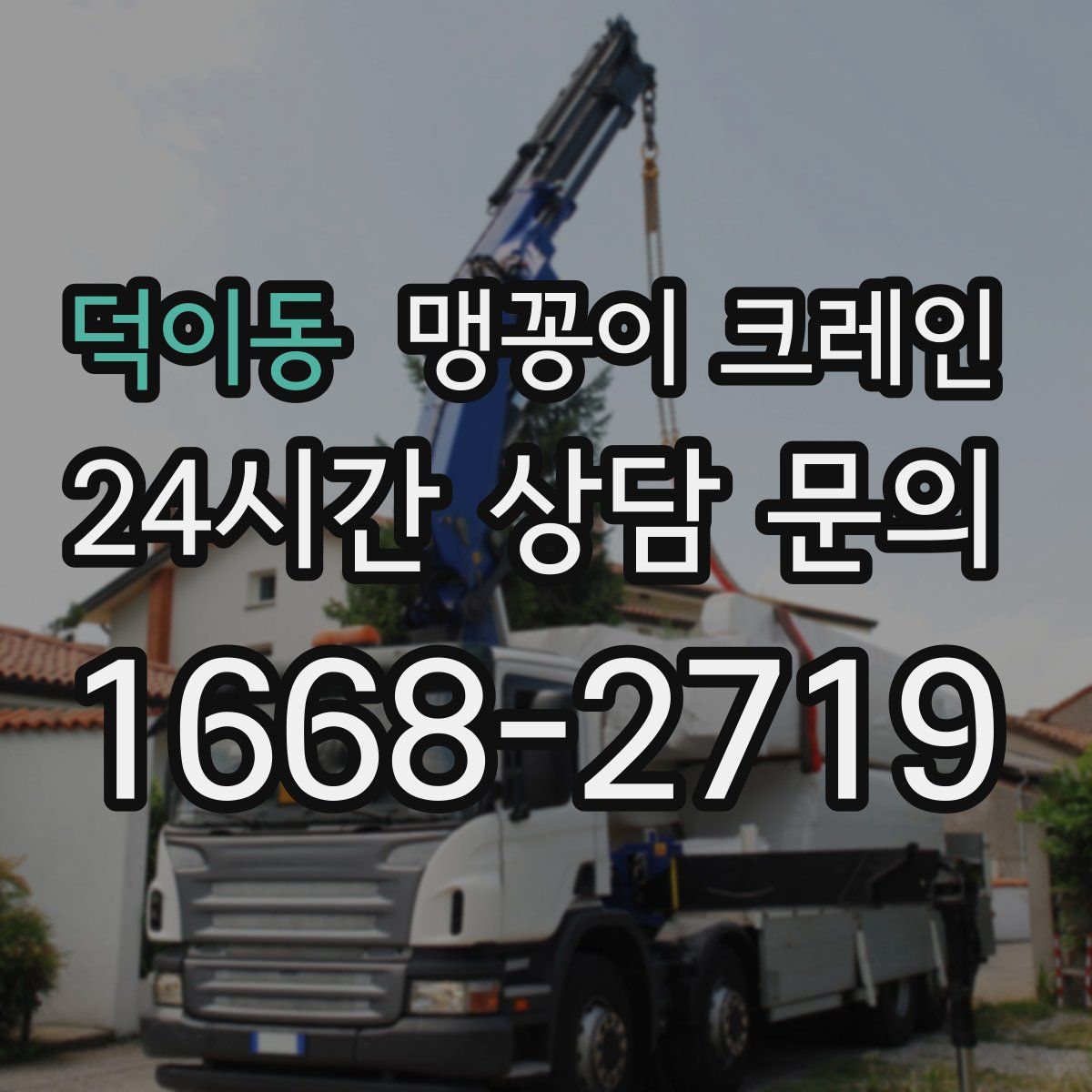 덕이동 맹꽁이 크레인