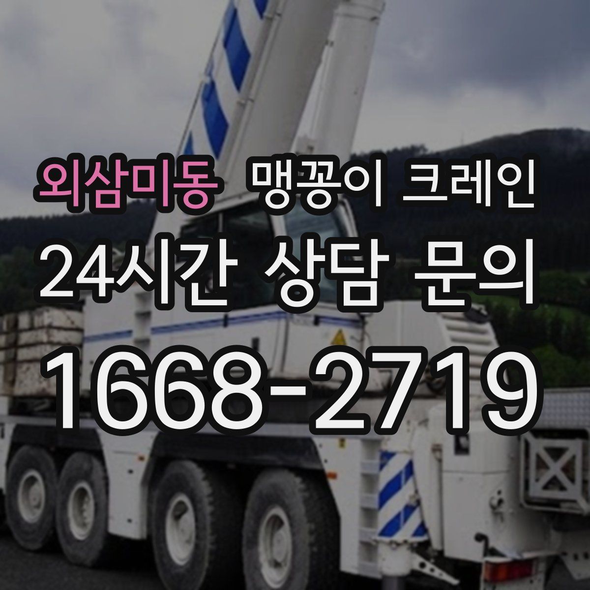 외삼미동 맹꽁이 크레인