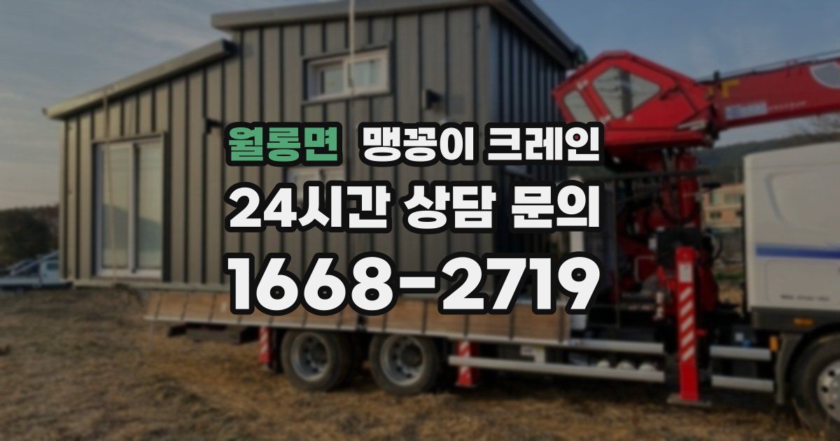 월롱면 맹꽁이 크레인