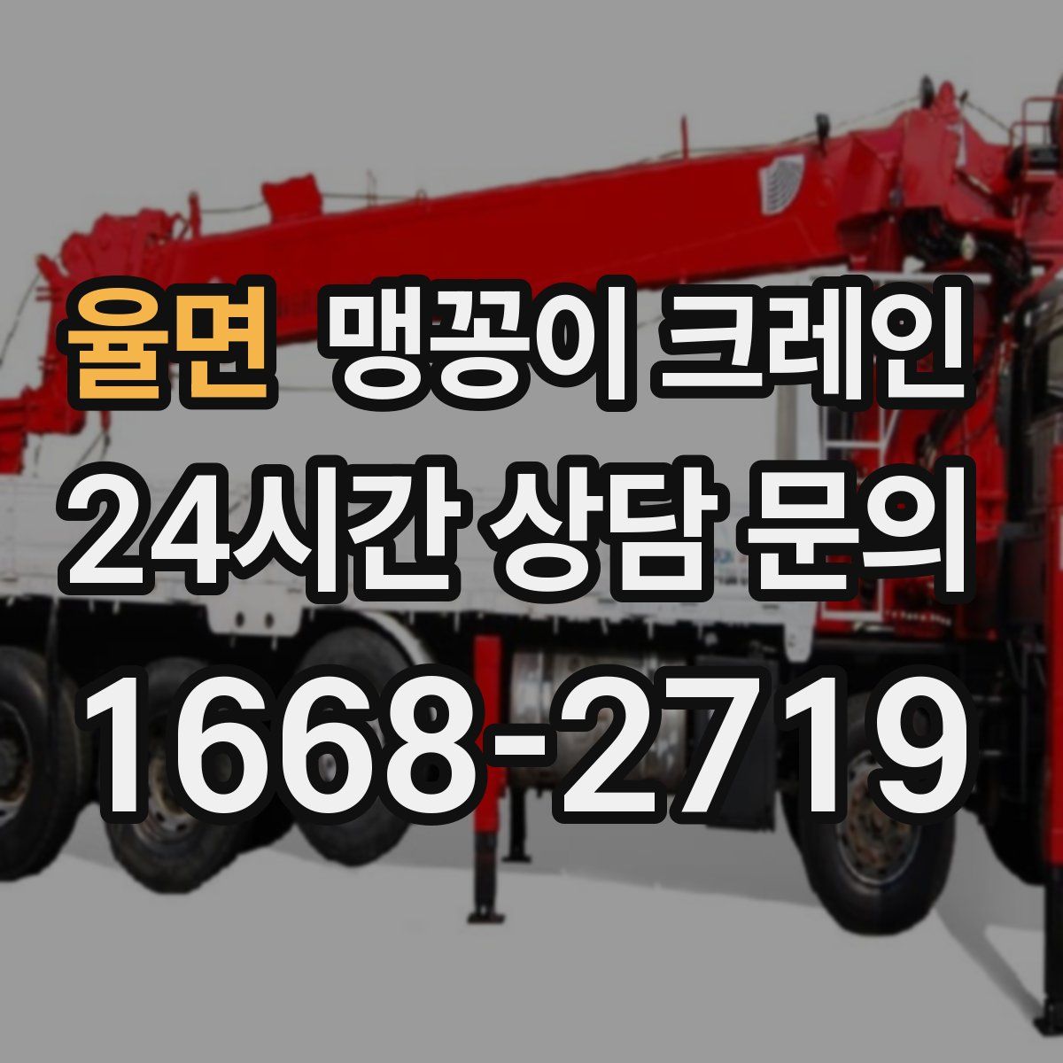 율면 맹꽁이 크레인