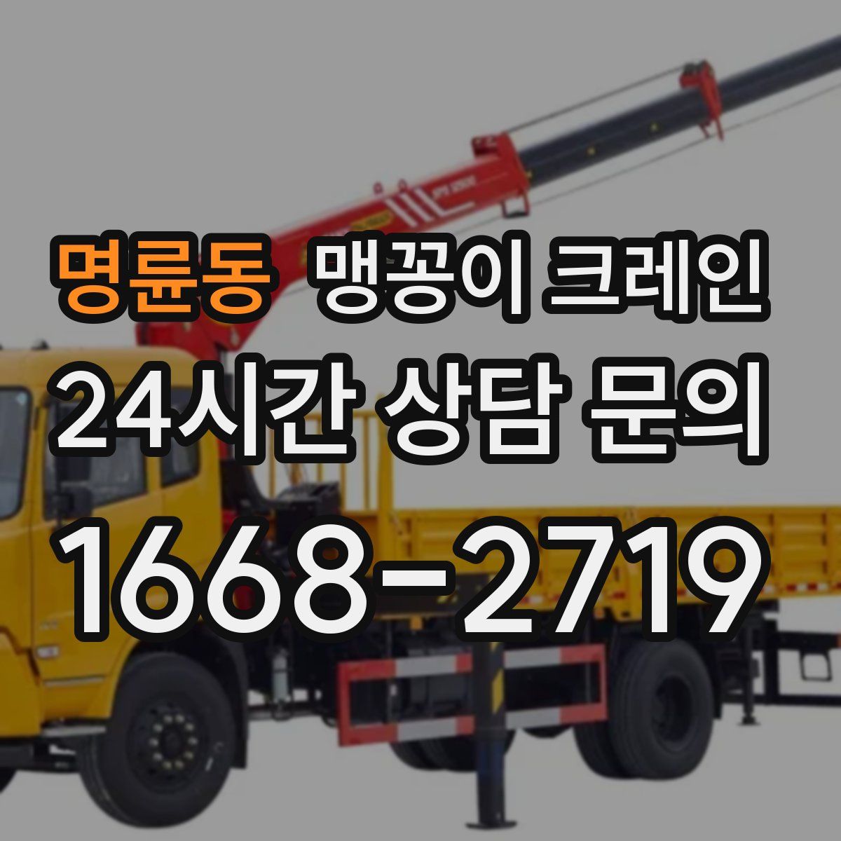 명륜동 맹꽁이 크레인