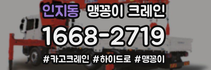 인지동 맹꽁이 크레인