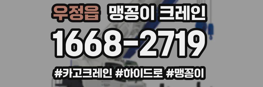 우정읍 맹꽁이 크레인