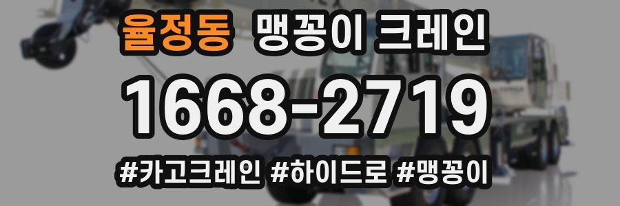 율정동 맹꽁이 크레인