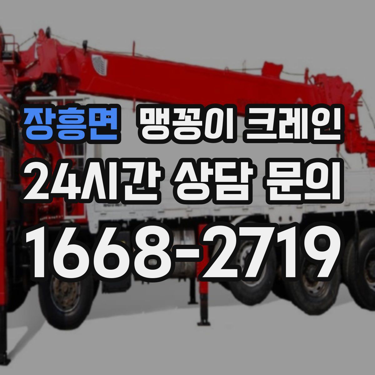 장흥면 맹꽁이 크레인