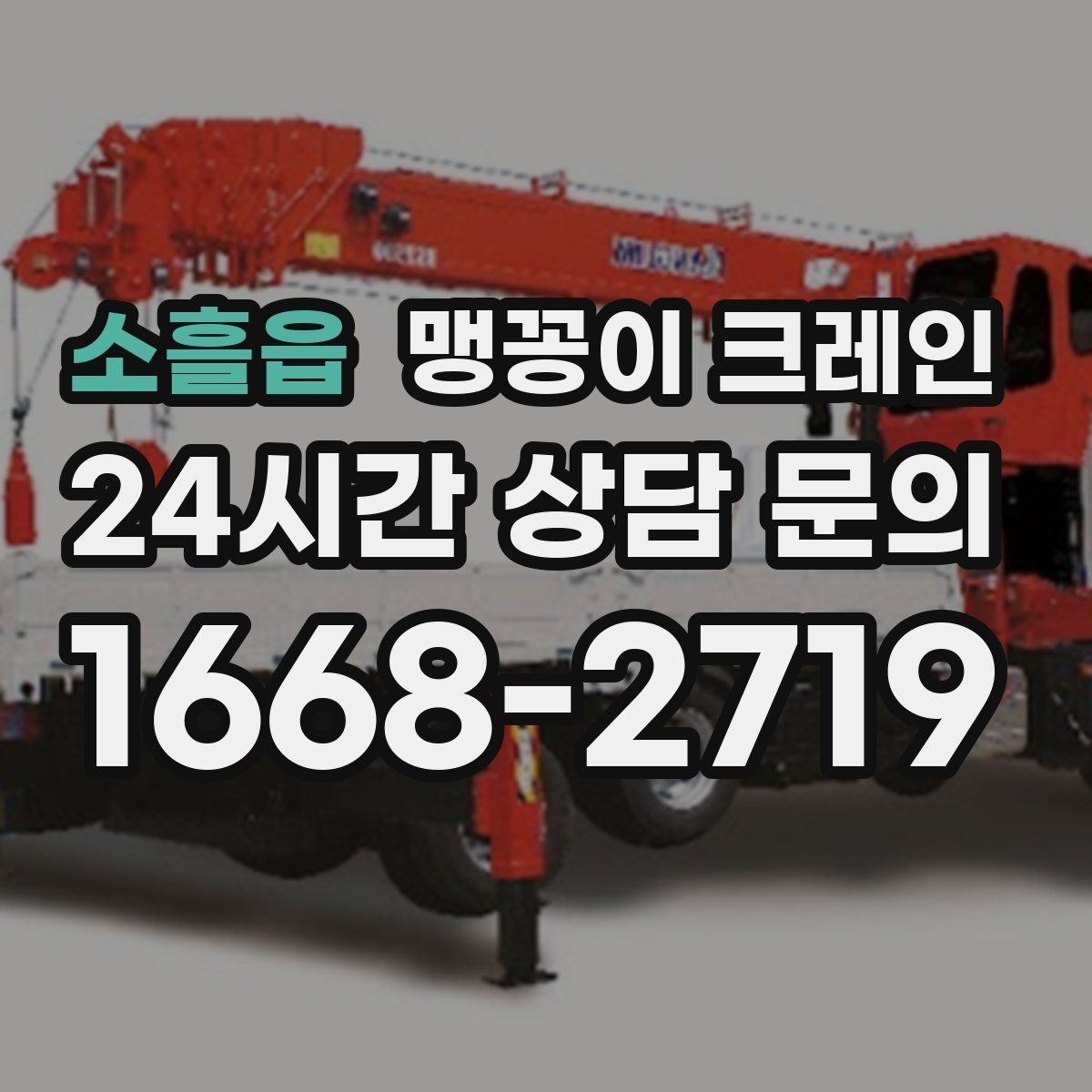 소흘읍 맹꽁이 크레인