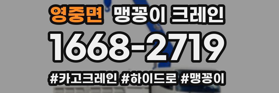 영중면 맹꽁이 크레인