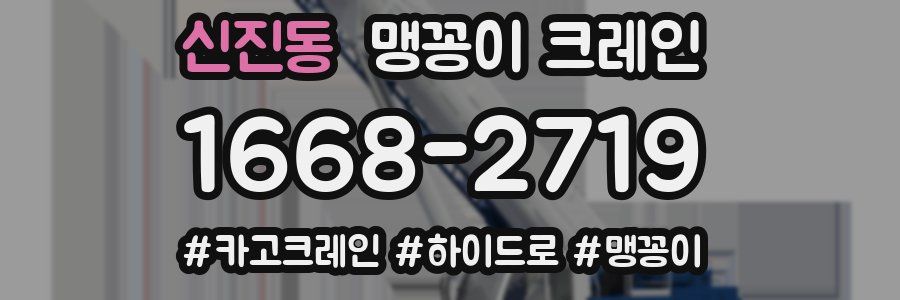 신진동 맹꽁이 크레인