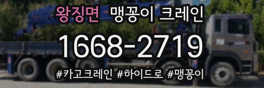 왕징면 맹꽁이 크레인