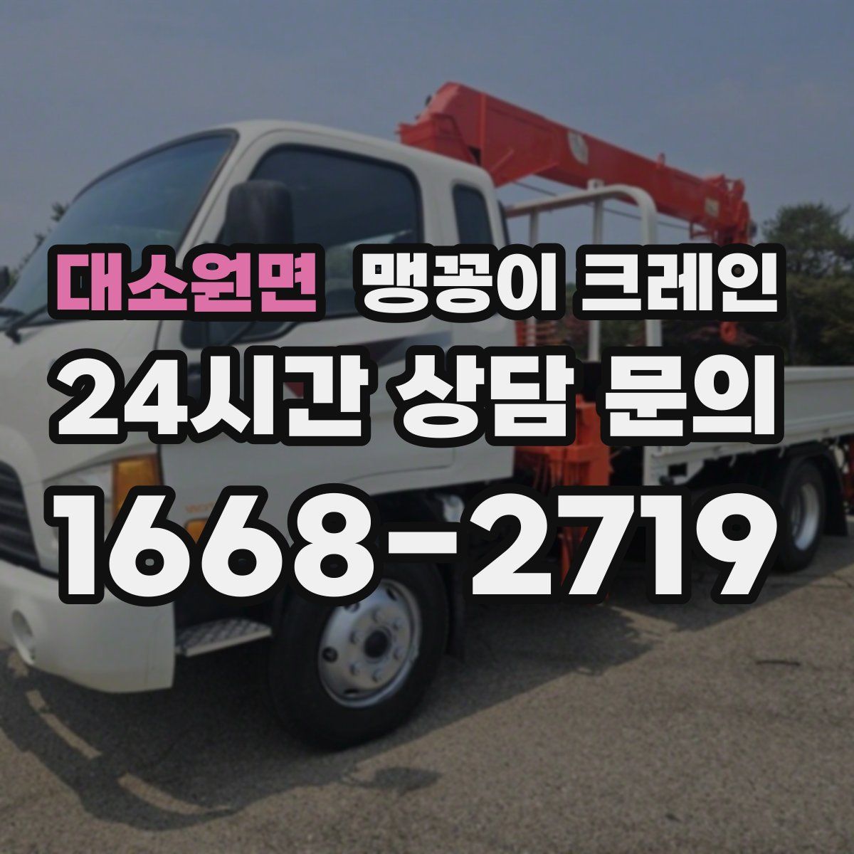 대소원면 맹꽁이 크레인